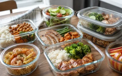 Cómo preparar viandas simples para la semana